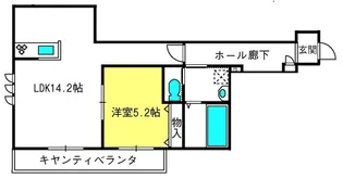 A muse【1階】の間取り