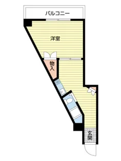 河本マンション【5階】の間取り