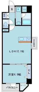 グランペーレ練馬WEST【4階】の間取り