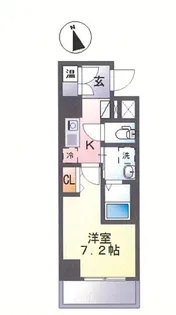 フラット砂町【2階】の間取り