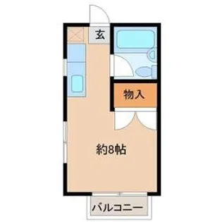 ベルメゾン【1階】の間取り