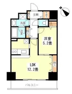 TKフラッツ渋谷【7階】の間取り