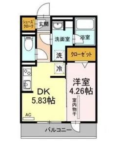 アヴェニール【2階】の間取り