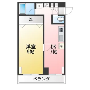 サンシャイン高砂駅前【2階】の間取り