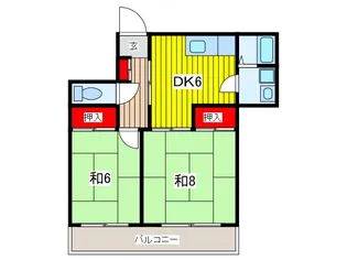 後藤マンション【3階】の間取り