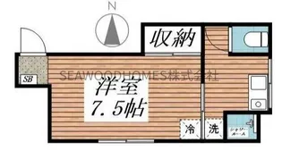 Coco sumoo(旧岸本アパート)【2階】の間取り