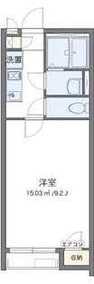 クレイノIRIEII【1階】の間取り