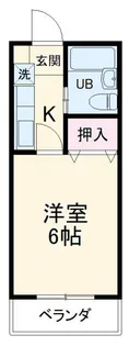 コーポスプリング【3階】の間取り