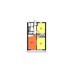 アリアコート【2階】の間取り