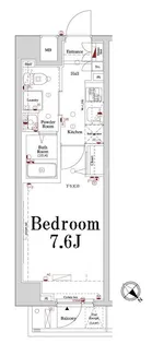アクサス大井町【3階】の間取り