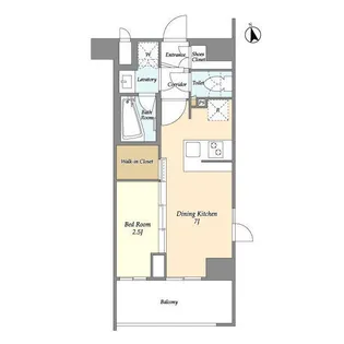La Douceur志茂【2階】の間取り