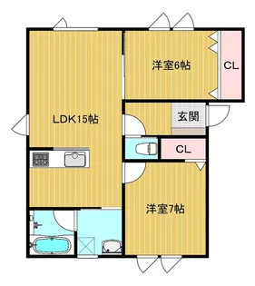 オニクス【1階】の間取り