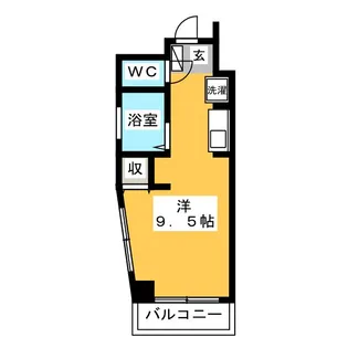 F&K横浜【6階】の間取り