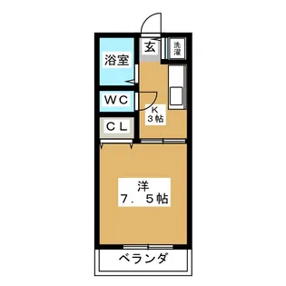 ポートヴィラ金沢文庫III【1階】の間取り