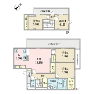 TSUBAKIの間取り