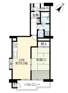 UR赤羽北二丁目ハイツ【11階】の間取り