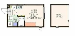 ハーモニーテラス上石神井関町【1階】の間取り