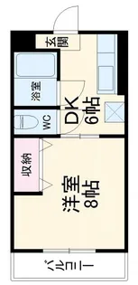 マンション富士見台【1階】の間取り