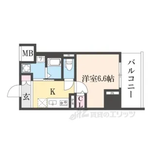 ルーチェ門真栄町【6階】の間取り