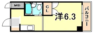 アーチ立花2【4階】の間取り