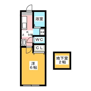 プラチナ通り【1階】の間取り