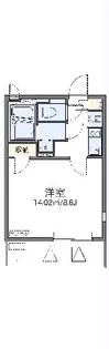 レオネクストフィオーレ【2階】の間取り