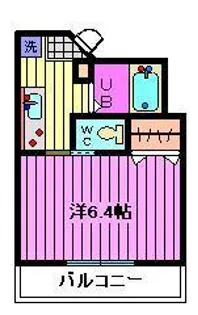 ドミール浦和【2階】の間取り
