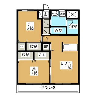 フォルテクレスト本郷【2階】の間取り