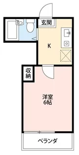 ホワイトドミール【2階】の間取り