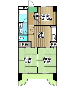 ベアーレ芳樹【2階】の間取り
