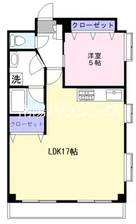 コム・コールデコット【1階】の間取り