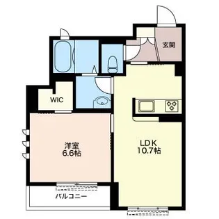 エルビータ【3階】の間取り