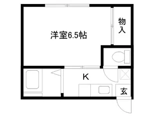 コートハウス谷【2階】の間取り