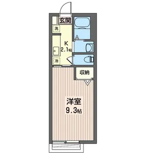 ルミエールプランドール【2階】の間取り