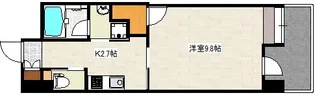 グランドフォーセゾン横川【3階】の間取り
