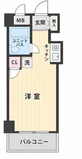 スカイコート第二西川口【7階】の間取り