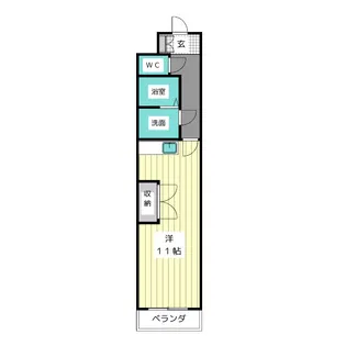 グラース社ケ丘【1階】の間取り