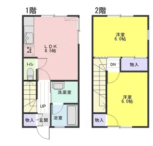 ベルメゾンの間取り