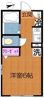 東京都荒川区荒川5【アパート】の間取り