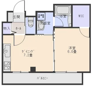 ブリックコート【2階】の間取り