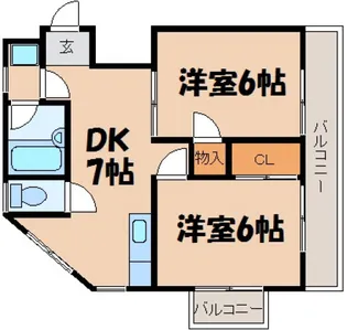 岩田ビル【3階】の間取り