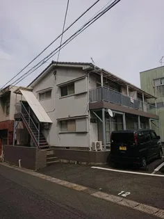 森田アパート【1階】の外観