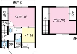 カーサ・ド・法花【1階】の間取り