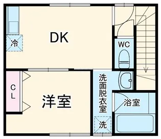 La mia auto Forutezza di Oiso A【2階】の間取り