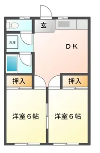 グランディアAP【1階】の間取り