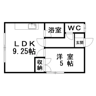 ハイツポパイ【2階】の間取り