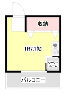 ユートピア大村【1階】の間取り