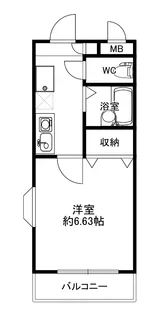 KSハイム【2階】の間取り