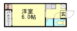 ベルデマール福工大前【1階】の間取り