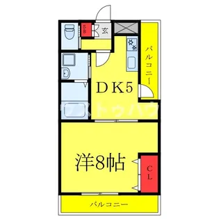 山一東尾久ステーツ【3階】の間取り